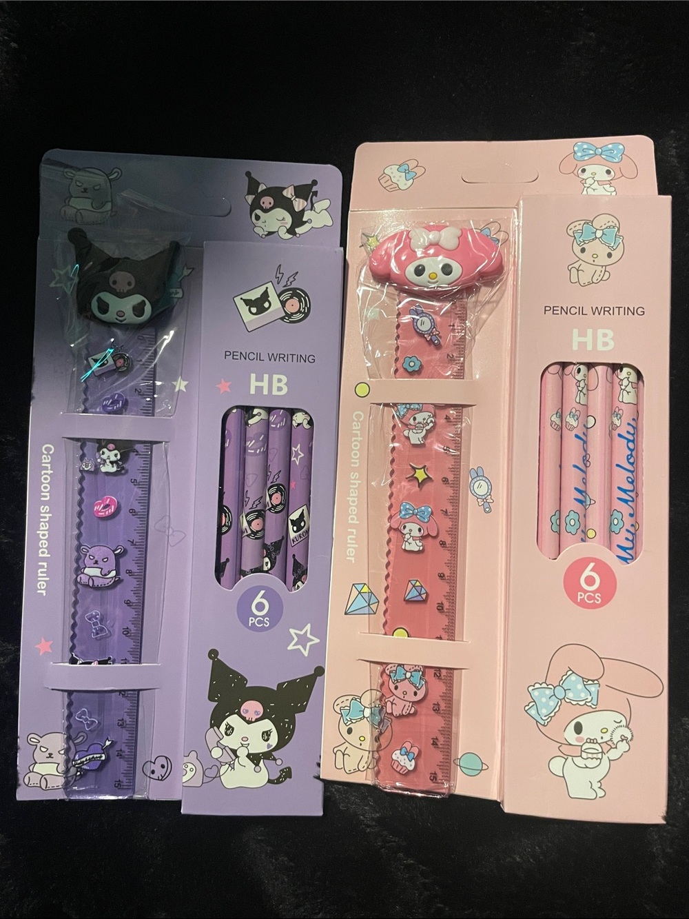 Sanrio Character Pencil Sets (2)